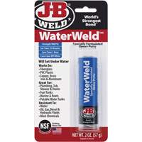 J-B Weld 8277CAN WaterWeld Epoxy, 2 oz., Stick, Off-White