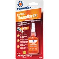 Permatex 25209 Hybrid Threadlocker, Orange, High, 10 ml, Bottle