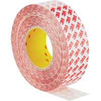 3M GPT020F_2 X 55 Double-Sided Adhesive Tape, Polyester, 50 mm (1.96") W x 50 m (164') L, 8 mils Thick