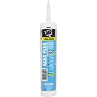 Alex Flex<sup>®</sup> Premium Molding & Trim Acrylic Latex Siliconized Sealant, 300 ml, Cartridge, White  AG975 | TENAQUIP