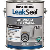 Rust-Oleum 322068 Rev&ecirc;tement de toit en aluminium 7 ans LeakSeal