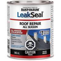 Rust-Oleum 362241 Produit de r&eacute;paration de toiture toutes saisons LeakSeal