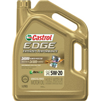 Castrol 020653A Edge&reg; Extended Performance 5W-20 Motor Oil, 5 L, Jug