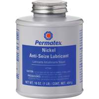 Permatex 77164 Nickel Anti-Seize Lubricant, Brush Top Can, 2400°F (1316°C) Max. Temp.