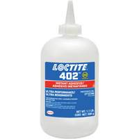 Loctite 2712746 402 Instant Adhesive, Clear, Bottle, 500 g