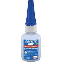 Loctite 2714628 402 Instant Adhesive, Clear, Bottle, 20 g