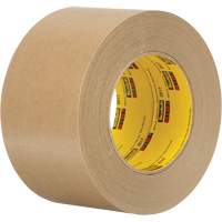 3M 2517-3X60 Ruban-cache &agrave; dos plat Scotch 2517, 72 mm (2-27/32") x 55 m (180'), Havane