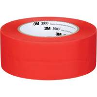 3M 3903-2X50-RED Rubans adh&eacute;sifs en vinyle 3903, 48 mm (2") la x 46 m (151') lo, 6,5 mils, Rouge