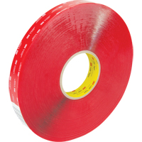 3M 4910-1X36 Ruban en mousse 4910, 33 m (108') lo x 25,4 mm (1") la, 40 mils, Acrylique