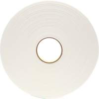 3M 4955-1X36 VHB Tape, 33 m (108') L x 25.4 mm (1") W, 80 mils, Acrylic