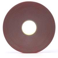 3M 4956F-1X36 VHB Tape, 33 m (108') L x 25.4 mm (1") W, 62 mils, Acrylic