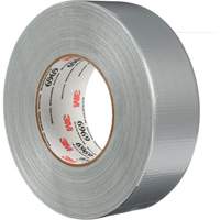 3M 6969-2X60-SLV 6969 Extra Heavy-Duty Duct Tape, 10.7 mils, Silver, 48 mm (2") x 55 m (180')