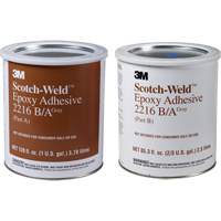 3M 2216-1GAL-KIT-GRY Scotch-Weld Adhesive, 1 gal., Pail, Two-Part, Grey