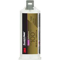 3M DP100NS-1.64OZ Scotch-Weld Adhesive, 1.64 fl. oz., Cartridge, Two-Part, Translucent