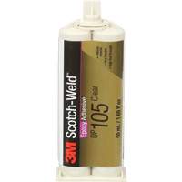 3M DP105-CL 48.5ML Scotch-Weld Adhesive, 1.7 fl. oz., Cartridge, Two-Part, Translucent