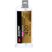 3M DP420-1.7OZ-WHT Scotch-Weld Adhesive, 1.25 fl. oz., Cartridge, Two-Part, Off-White