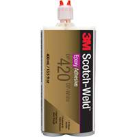 3M DP420-400ML-WHT Adh&eacute;sif Scotch-Weld, 400 ml, Cartouche, Deux composants, Blanc cass&eacute;