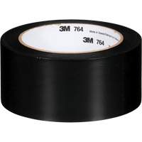 3M 764-2X36-BLK Ruban en vinyle pour travaux g&eacute;n&eacute;raux 764, 50,8 mm (2") la x 32,9 m (108') lo, 5 mils, Noir