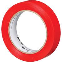 3M 764-1X36-RED 764 General-Purpose Vinyl Tape, 25.4 mm (1") W x 32.9 m (108') L, 5 mils, Red