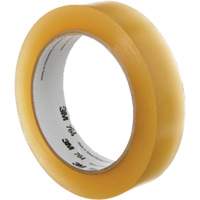 3M 764-1X36-CLR 764 General-Purpose Vinyl Tape, 25.4 mm (1") W x 32.9 m (108') L, 5 mils, Clear