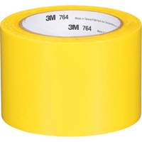 3M 764-3X36-YLW 764 General-Purpose Vinyl Tape, 76 mm (3") W x 32.9 m (108') L, 5 mils, Yellow