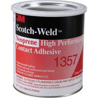 3M 1357-1GAL-GRY Scotch-Weld Neoprene High-Performance Contact Adhesive
