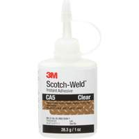 3M CA5-1OZ Scotch-Weld Instant Adhesive CA5, Clear, Bottle, 1 oz.