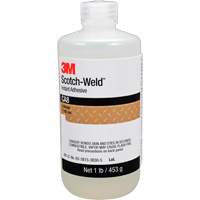 3M CA8-1LB Scotch-Weld Instant Adhesive CA8, Clear, Bottle, 1 lbs.
