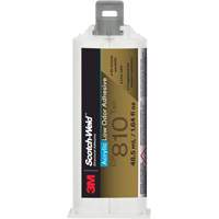 3M DP810-1.64OZ-TAN Scotch-Weld Low-Odor Acrylic Adhesive, Two-Part, Cartridge, 1.64 fl. oz., Off-White