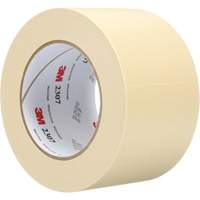 3M 2307-72X55 Masking Tape 2307, 72 mm (3") x 55 m (180'), Beige