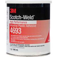 3M 4693-1QT Scotch-Weld High-Performance Industrial Plastic Adhesive