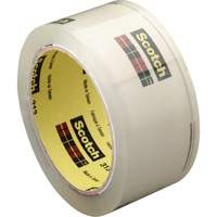 3M 313-72X914 Scotch&reg; Box Sealing Tape 313, Acrylic Adhesive, 2.05 mils, 72 mm (3") x 914 m (2998')