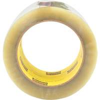 3M 355-72X50-CLR Ruban d'emballage Scotch 355, Adh&eacute;sif Thermofusible, 3,4 mils, 72 mm (3") x 50 m (164')