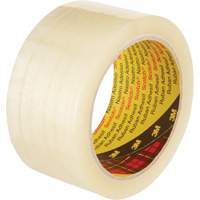 3M 371-48X100-WHT Scotch&reg; Box Sealing Tape 371, Hot Melt Adhesive, 1.9 mils, 48 mm (2") x 100 m (328')