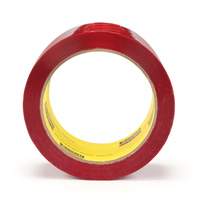 3M 373-72X50-RED Scotch&reg; Box Sealing Tape 373, Hot Melt Adhesive, 2.5 mils, 72 mm (3") x 50 m (164')