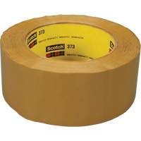 3M 373-48X914-TAN Ruban pour sceller les boîtes Scotch 373, Adh&eacute;sif Thermofusible, 2,5 mils, 48 mm (2") x 914 m (2998')