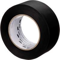 3M 3903-2X50-BLK 3903 Vinyl Duct Tape, 48 mm (2") W x 45 m (148') L, 6.5 mils, Black