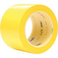 3M 471-3X36-YLW-BULK 471 Vinyl Tape, 76.2 mm (3") W x 32.9 m (108') L, 5.2 mils, Yellow