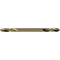 JET 570358 Foret &agrave; double pointe M2 Jet-Kut Gold qualit&eacute; sup&eacute;rieure, Acier rapide, 1/8", 1-15/16" lo