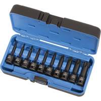JET 610326 PTB-1210 1/2" Drive Torx&reg; Bit Impact Socket Set, Torx&reg;, 1/2" Drive, 10 Pcs