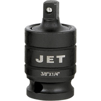 JET 681917 PLUJ-3814 Locking U-Joint Adaptor, 3/8" Drive, 1/4" Socket
