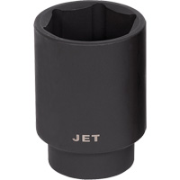 JET 682254 Douille, Chocs, 1-11/16", Prise 1/2", 6 pans, Profond