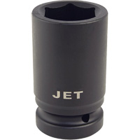 JET 684646 Douille, Chocs, 46 mm, Prise 1", 6 pans, Profond