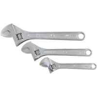 JET 711102 AW-3S Adjustable Wrench Set, Adjustable, 3 Pieces, Imperial and Metric