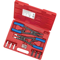 JET 730355 SRP-10S Heavy-Duty Ratcheting Snap Ring Pliers Set, 10 Pieces