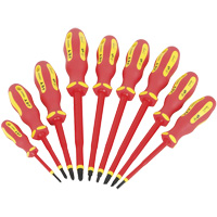 JET 760202 JISD-9S VDE Insulated Screwdriver Set, 9 Pcs.