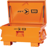 JET 842480 JSB-3219 Super Heavy-Duty Jobsite Tool Storage Box, 32-1/8" x 19" x 17-1/2", Steel, Orange