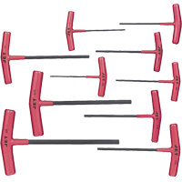 JET 775109 JTHK-10 Jeu de cl&eacute;s hexagonales avec manche en T, 10 mcx, Imp&eacute;rial/Torx