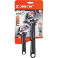 Crescent ATWJ2610VS Jeu de cl&eacute;s &agrave; m&acirc;choire large, Ajustable, 2 morceaux, Imp&eacute;rial