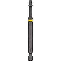 DEWALT DWA3SQ2IRB FlexTorq Impact-Ready Drill Bit, Square, #2 Tip, 1/4" Drive Size, 3-1/2" Length